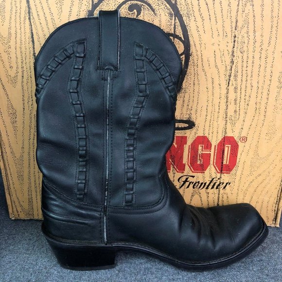 Durango Black Leather Boots SW5000 Sz Men\'s 9D main image 10